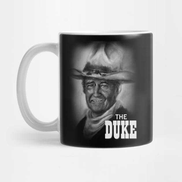 Portrait of "The Duke" John Wayne by russodesign